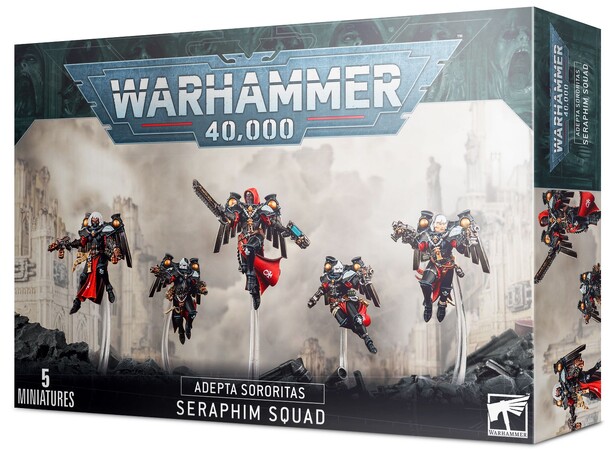 Adepta Sororitas Seraphim Squad Warhammer 40K 