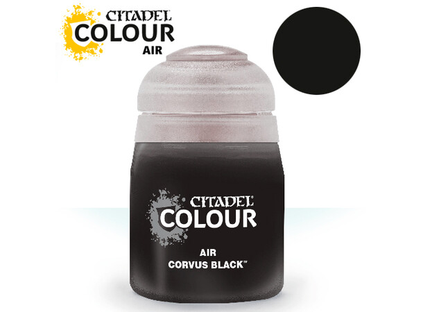 Airbrush Paint Corvus Black 24ml Airbrushfärg 