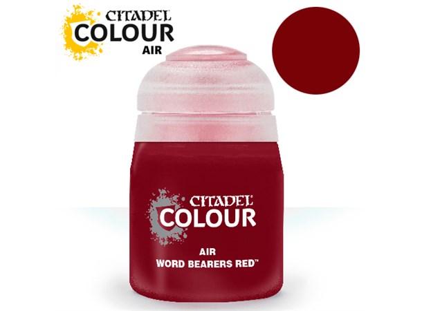 Airbrush Paint Word Bearers Red 24ml Maling til Airbrush