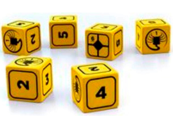 Alien RPG Stress Dice Set - 10 st 