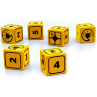 Alien RPG Stress Dice Set - 10 st 