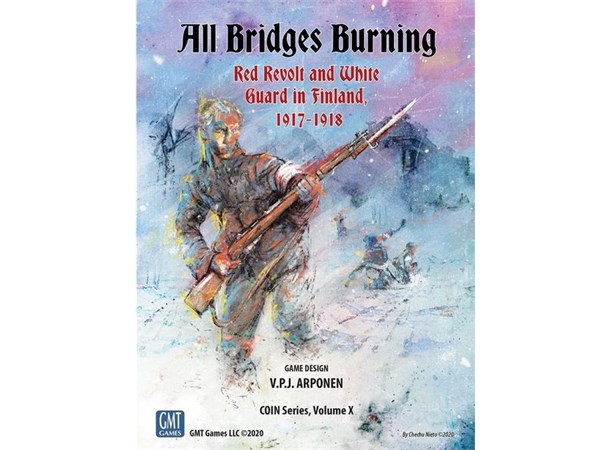 All Bridges Burning 1917-1918 Brettspill Red Revolt and White Guard in Finland