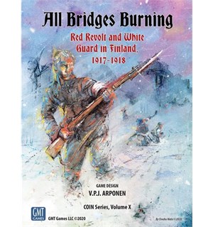 All Bridges Burning 1917-1918 Brettspill Red Revolt and White Guard in Finland 
