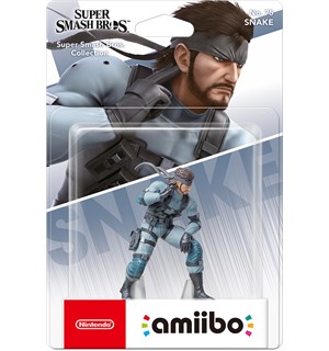 Amiibo Figur Snake Super Smash Bros Collection No 75 