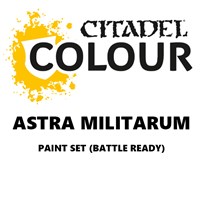 Astra Militarum Paint Set Battle Ready Paint Set for din hær
