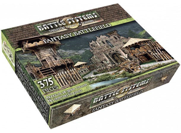 Battle Systems Core Set Battlefield Fantasy Terrain - 375 deler