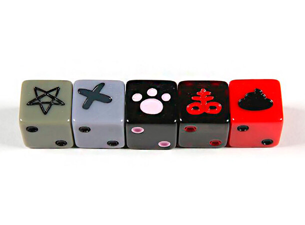 Binding of Isaac Unholy Rollers Dice Tärningar till The Binding of Isaac 