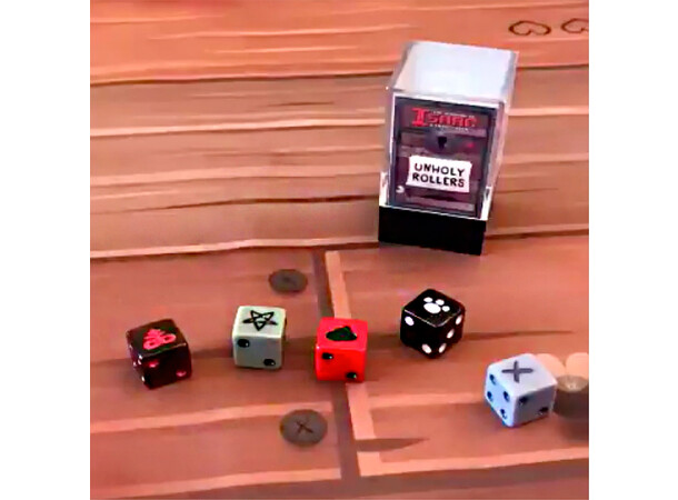 Binding of Isaac Unholy Rollers Dice Tärningar till The Binding of Isaac 