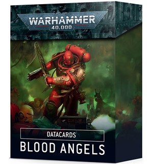 Blood Angels Datacards Warhammer 40K 