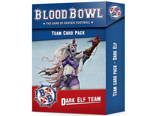 Blood Bowl Cards Dark Elf Team