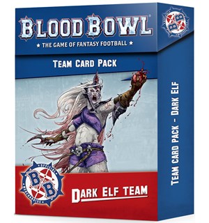 Blood Bowl Cards Dark Elf Team 