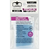 Brädspel Kortskydd 50st 44x67 mm Klar Mini American Ultimate Guard