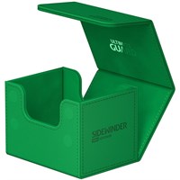CardBox Sidewinder Monocolor 100+ Grønn Ultimate Guard XenoSkin