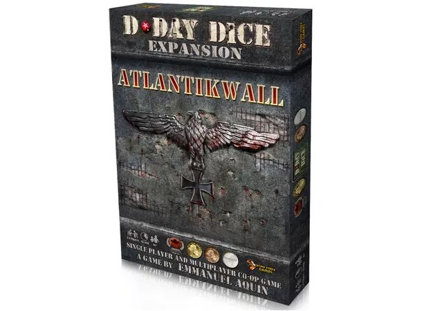 D-Day Dice Atlantikwall Expansion Utvidelse til D-Day Dice 2nd Edition