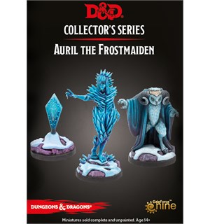 D&D Figur Coll. Series Auril (3 figurer) Dungeons & Dragons Collectors Series 