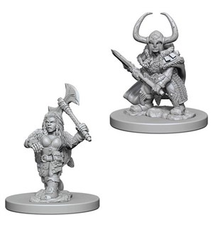 D&D Figur Nolzur Dwarf Barbarian Female Nolzur's Marvelous Miniatures - Umalt 