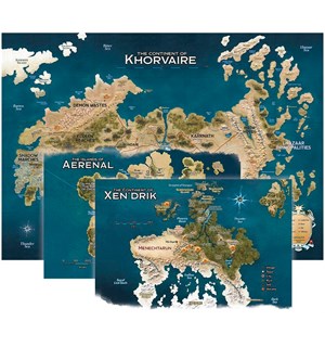 D&D Maps Eberron Nations Map Set Dungeons & Dragons 