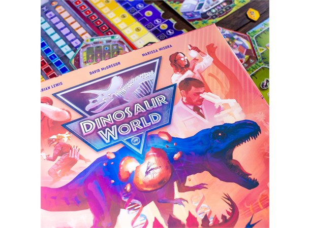 Dinosaur World Brettspill 