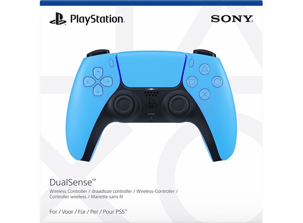 DualSense Controller Starlight Blue PS5 Håndkontroll til PlayStation 5