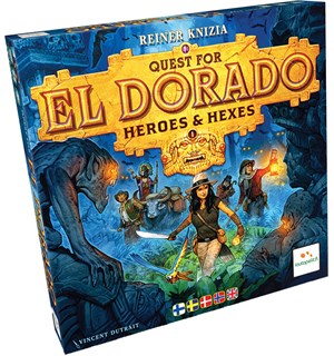 El Dorado Heroes & Hexes Expansion Utvidelse for Quest for El Dorado 