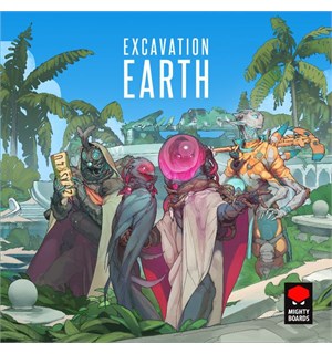 Excavation Earth Brettspill 