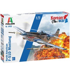 F-51D Mustang Korean War Italeri 1:72 Byggesett