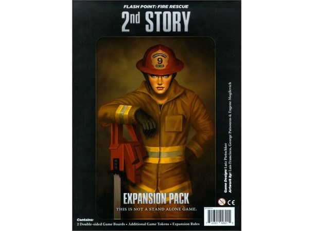Flash Point 2nd Story Expansion Utvidelse til Flash Point Fire Rescue