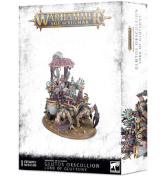 Hedonites of Slaanesh Glutos Orscollion Warhammer Age of Sigmar Lord of Gluttony
