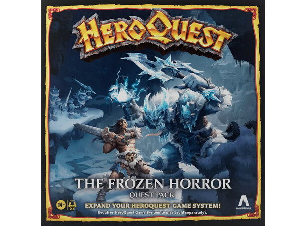 HeroQuest Frozen Horror Expansion Utvidelse til Heroquest