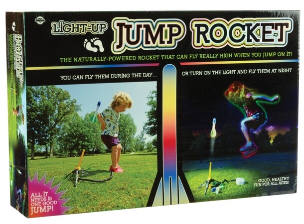 Hopperakett - Med lys Jump Rocket 