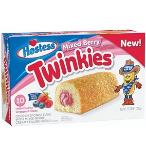 Hostess Twinkies Mixed Berries 10 stk 