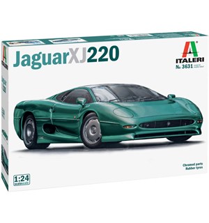 Jaguar XJ 220 Italeri 1:24 byggesett 