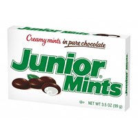 Junior Mints Sjokolade Peppermynte 99g Peppermynte-krem med mørk sjokolade
