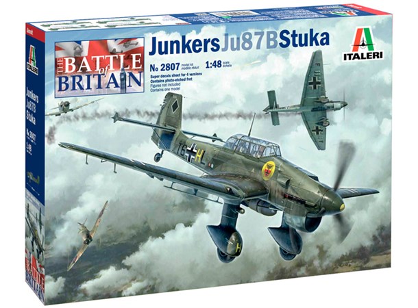 Junkers JU-87B Stuka Italeri 1:48 Byggesett