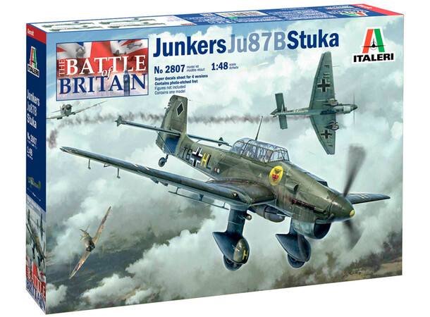 Junkers JU-87B Stuka Italeri 1:48 Byggsats 