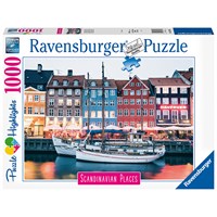København Danmark 1000 biter Puslespill Ravensburger Puzzle
