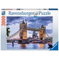 London Tower Bridge 3000 biter Ravensburger Puzzle Puslespill