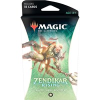 Magic Zendikar Rising Theme White Theme Booster - 35 hvite kort