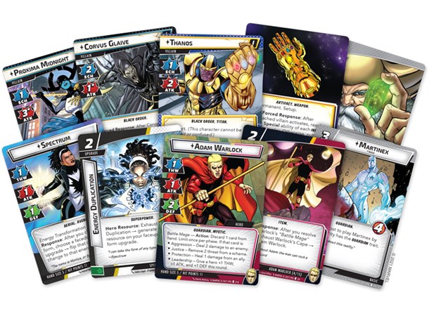 Marvel Champions TCG Mad Titans Shadow Utvidelse til Marvel Champions Card Game