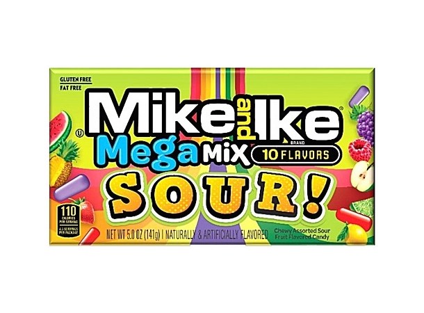 Mike and Ike Mega Mix Sour - 142g