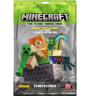Minecraft 2 TCG Starter Pack Time to Mine Trading Cards 