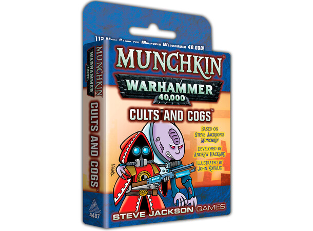 Munchkin Warhammer 40K Cults and Cogs Expansion till Munchkin Warhammer 40K 