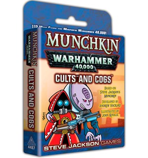 Munchkin Warhammer 40K Cults and Cogs Utvidelse til Munchkin Warhammer 40K 