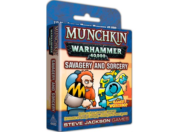 Munchkin Warhammer 40K Savagery & Sorcer Utvidelse til Munchkin Warhammer 40K