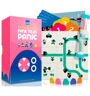 Nine Tiles Panic Brettspill 