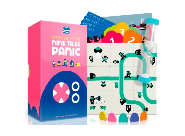 Nine Tiles Panic Brettspill