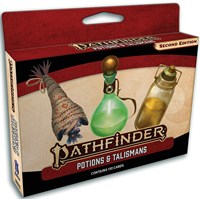 Pathfinder 2nd Ed Cards Potions/Talisman Second Edition RPG - 110 kort
