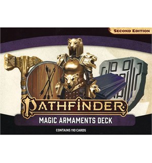 Pathfinder RPG Cards Magic Armaments Second Edition Card Deck 