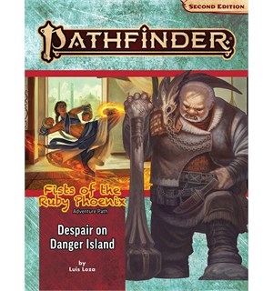 Pathfinder RPG Fist Ruby Phoenix Vol 1 Despair on Danger Island Adventure Path 