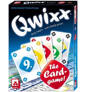 Qwixx The Card Game Kortspill 